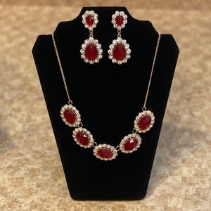 Royal Elegance Necklace and Earring Set